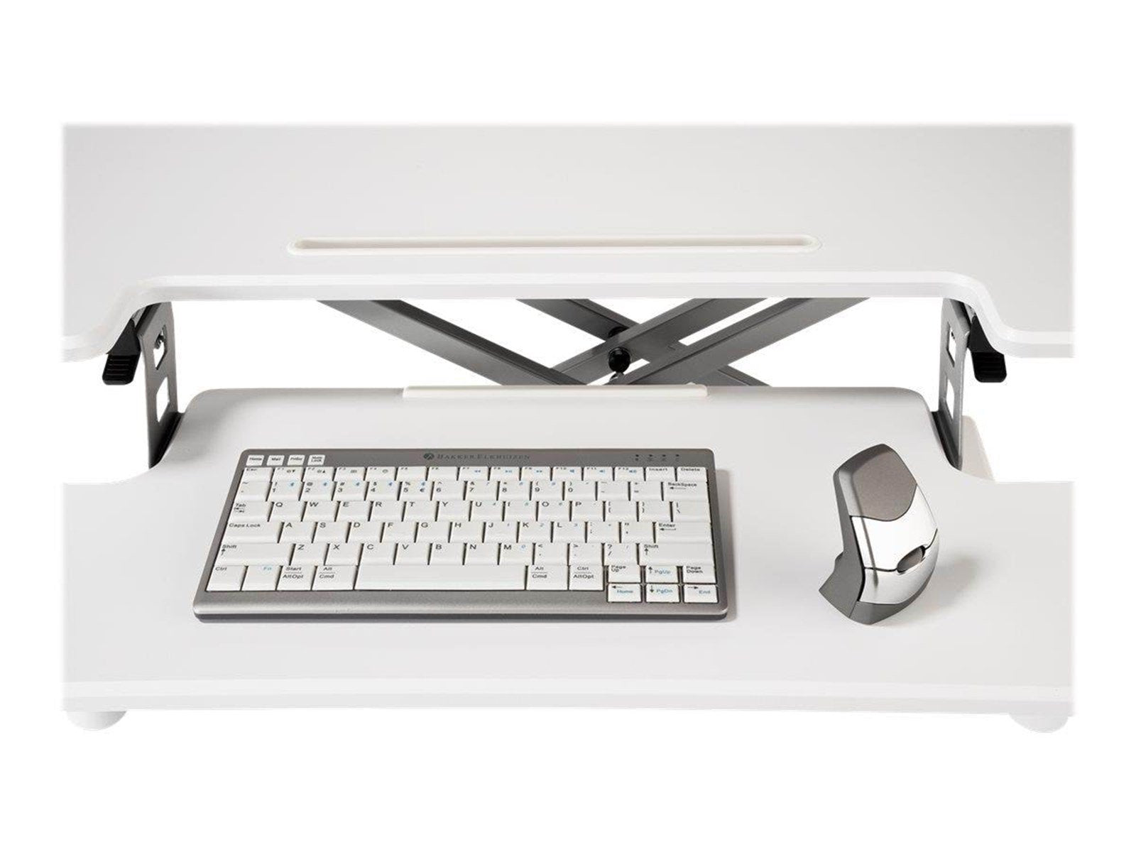Bakker Elkhuizen Riser 2 Adjustable Seat Stand Attachment White Bakker Elkhuizen Riser 2 Adjustable Seat Stand Attachment White